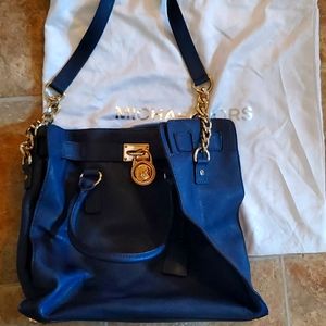 Michael Kors Navy Blue Alexander Tote